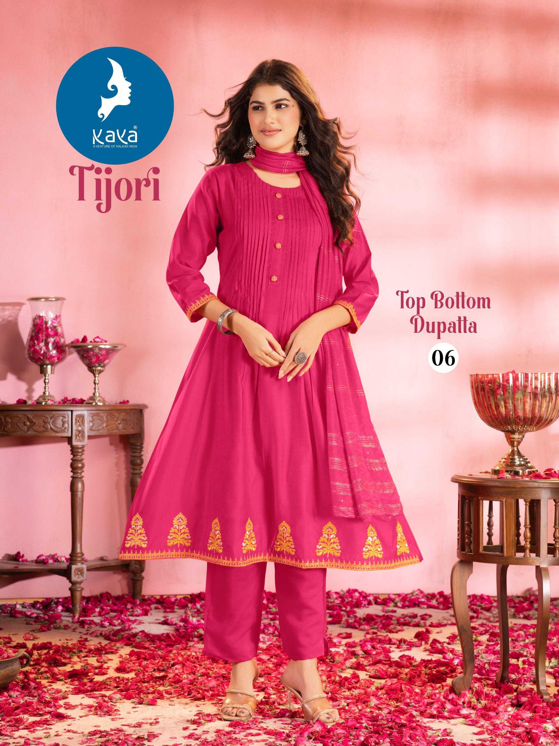 Ynf Fancy RIN190 KAYA KURTI-TIJORI Setwise Collections Wholesale Gowns Catalogs Manufacturer