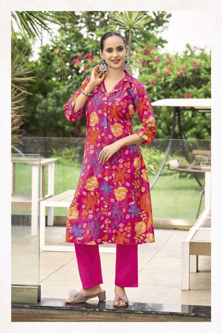 Ynf Fancy RIN190 OSSM-ROSY Setwise Collections Wholesale Kurtis Catalogs Manufacturer