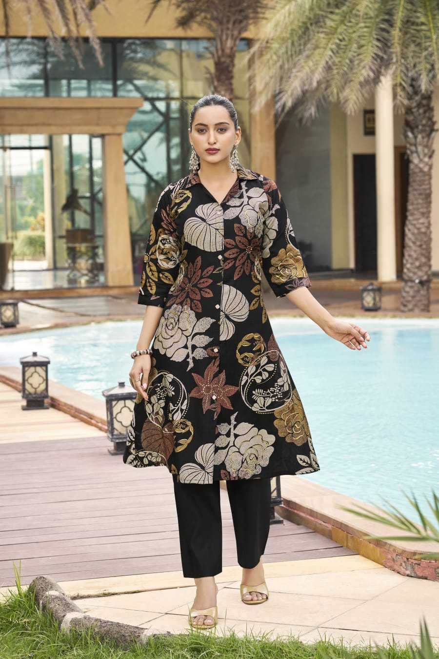 Ynf Fancy RIN190 OSSM-ROSY Setwise Collections Wholesale Kurtis Catalogs Manufacturer