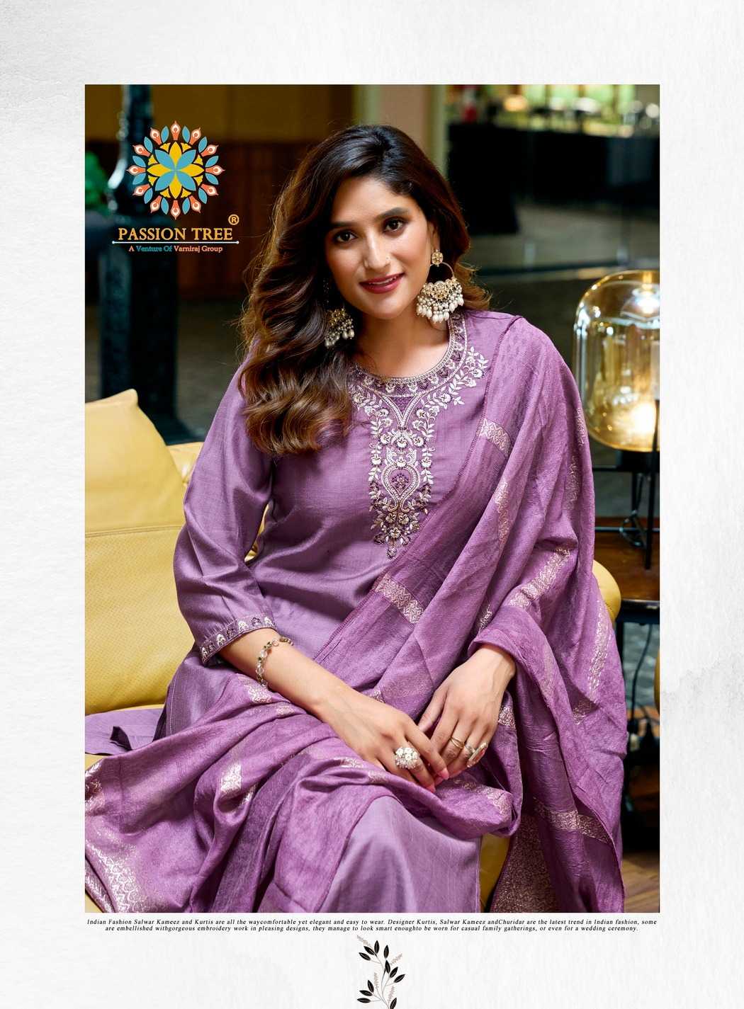 Ynf Fancy RIN190 Passion Tree-MALVIKA VOL-2 Setwise Collections Wholesale Kurtis Catalogs Manufacturer