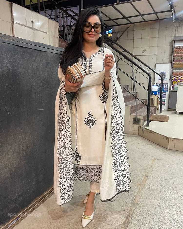 Ynf Fancy RIN222 BS-74 Suits & Dresses Wholesale Embroidery Suits Party wear suits Designer Suits Manufacturer
