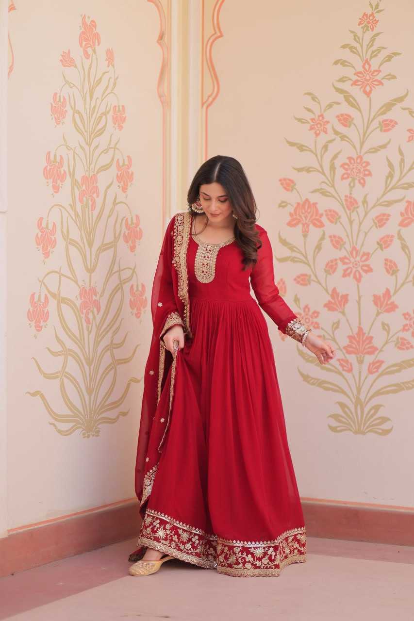 Ynf Faux Blooming KESH491 9241 Gowns Wholesale Printed Gowns Embroidery Gowns Sequin Gowns Manufacturer