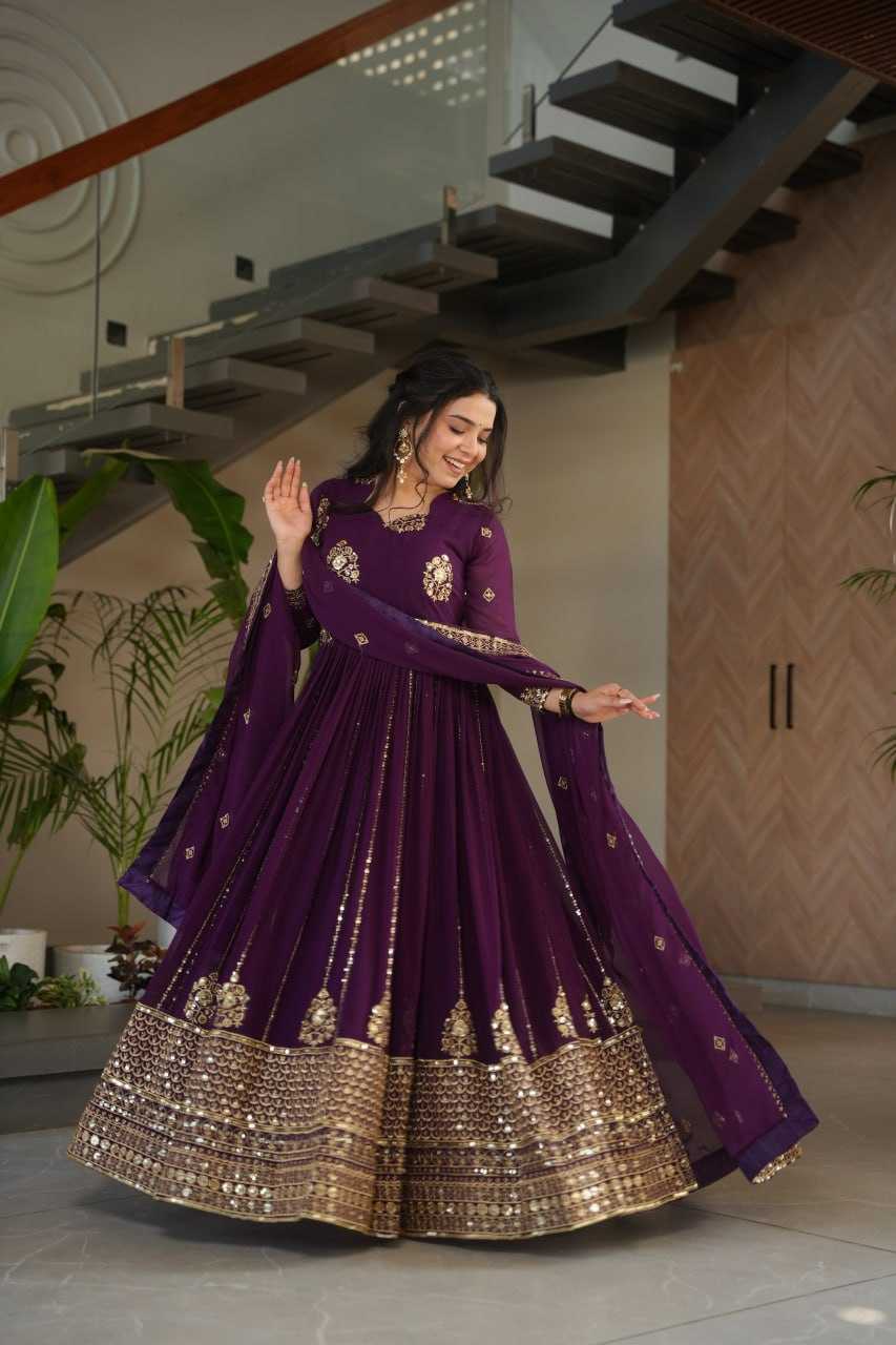 Ynf Faux Blooming KESH491 9262 Gowns Wholesale Designer Gowns Gown With Dupatta Manufacturer