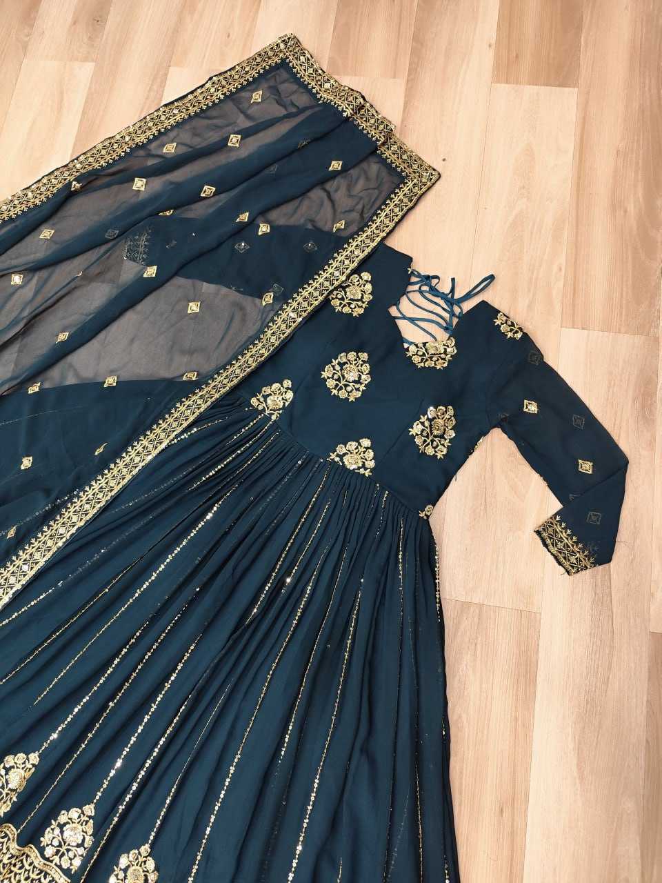 Ynf Faux Blooming KESH491 9262 Gowns Wholesale Designer Gowns Gown With Dupatta Manufacturer