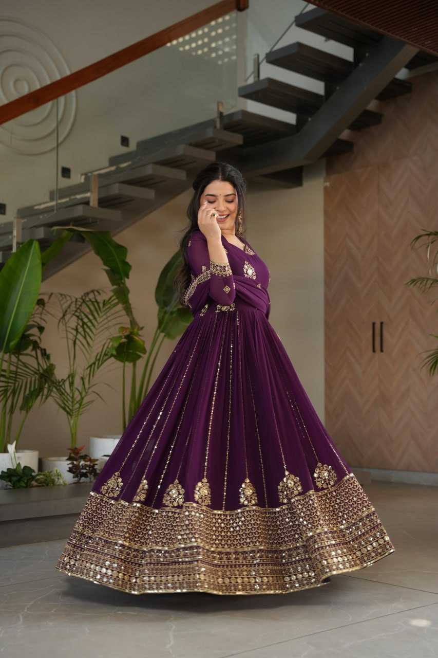 Ynf Faux Blooming KESH491 9262 Gowns Wholesale Designer Gowns Gown With Dupatta Manufacturer