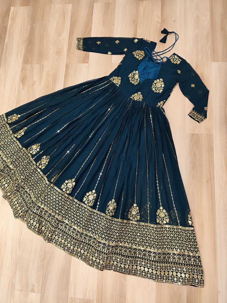 Ynf Faux Blooming KESH491 9262 Gowns Wholesale Designer Gowns Gown With Dupatta Manufacturer
