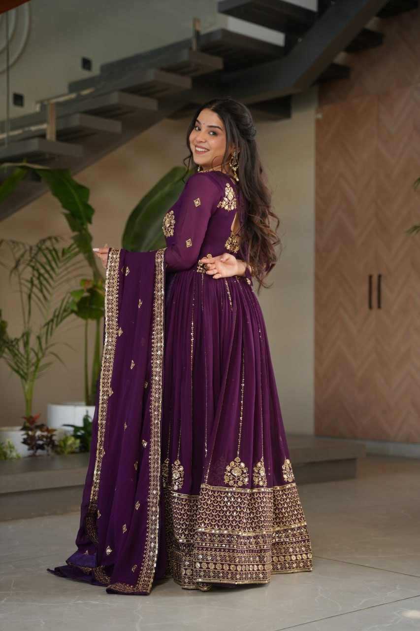 Ynf Faux Blooming KESH491 9262 Gowns Wholesale Designer Gowns Gown With Dupatta Manufacturer