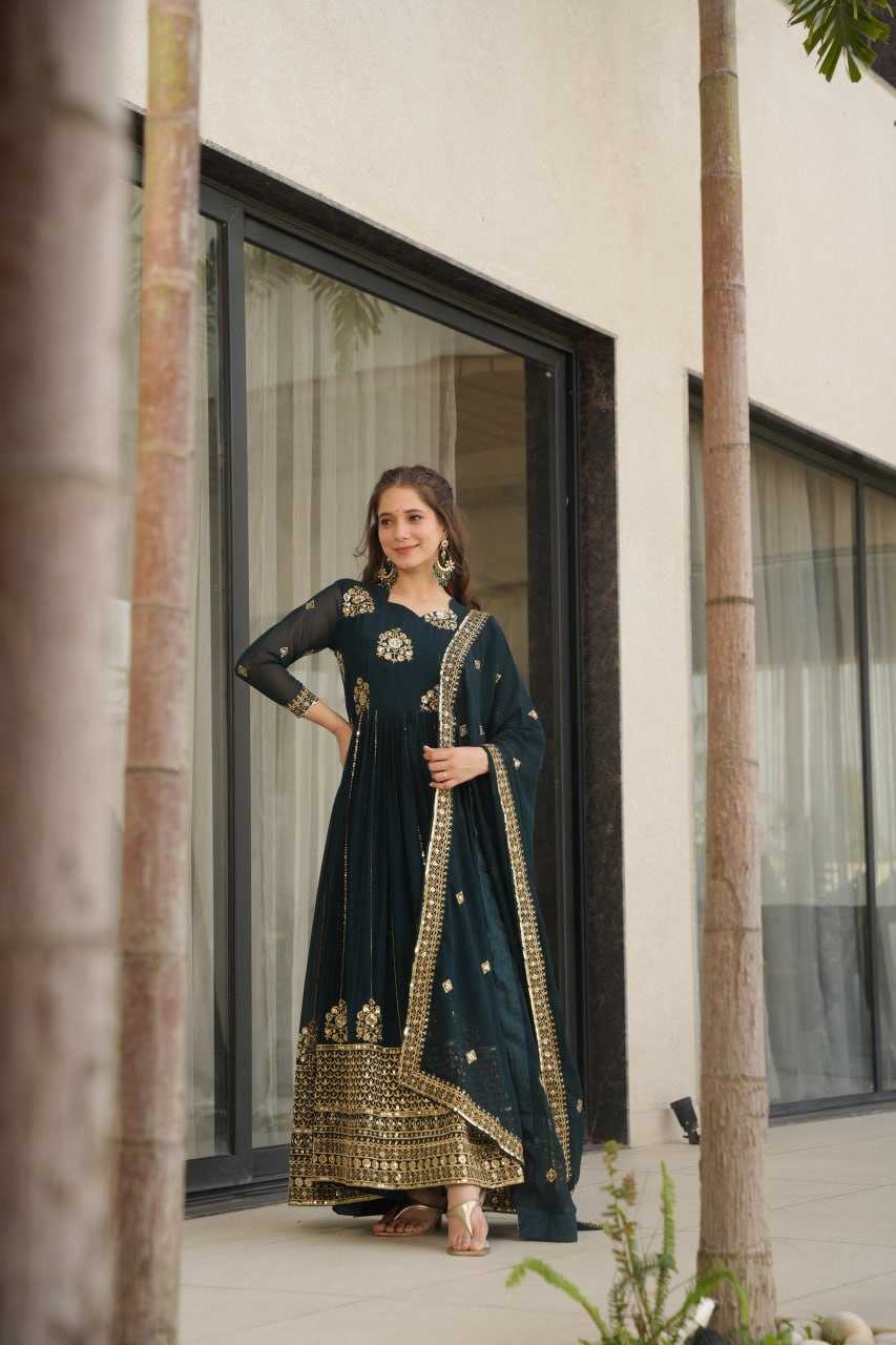 Ynf Faux Blooming KESH491 9262 Gowns Wholesale Designer Gowns Gown With Dupatta Manufacturer
