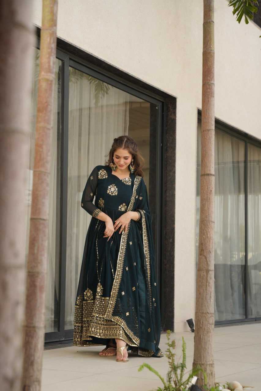 Ynf Faux Blooming KESH491 9262 Gowns Wholesale Designer Gowns Gown With Dupatta Manufacturer