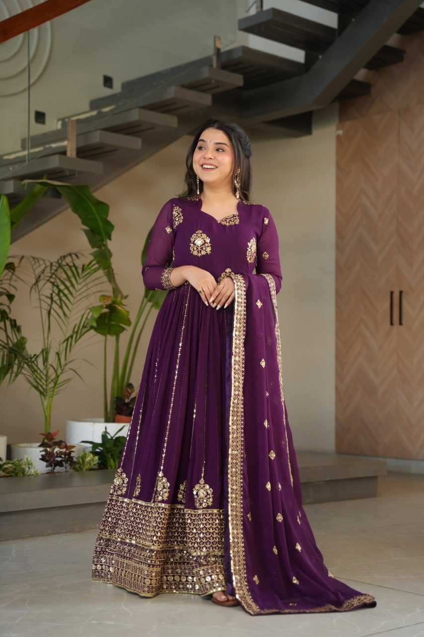 Ynf Faux Blooming KESH491 9262 Gowns Wholesale Designer Gowns Gown With Dupatta Manufacturer