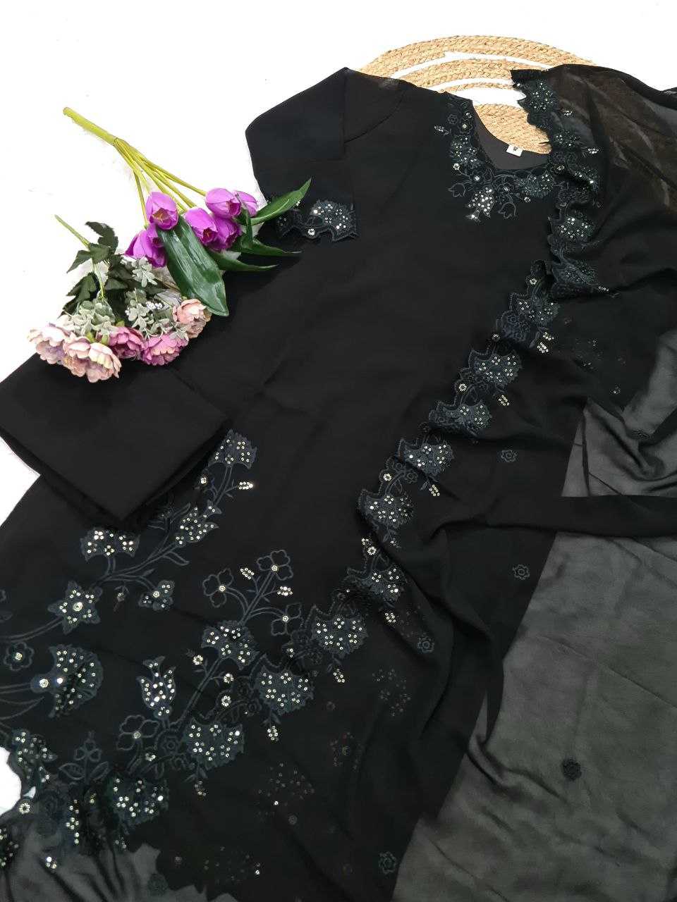 Ynf Faux Blooming KESH529 638 Suits & Dresses Wedding Collections Festive Collections Wholesale Embroidery Suits Georgette Suit Wedding Outfits Manufacturer