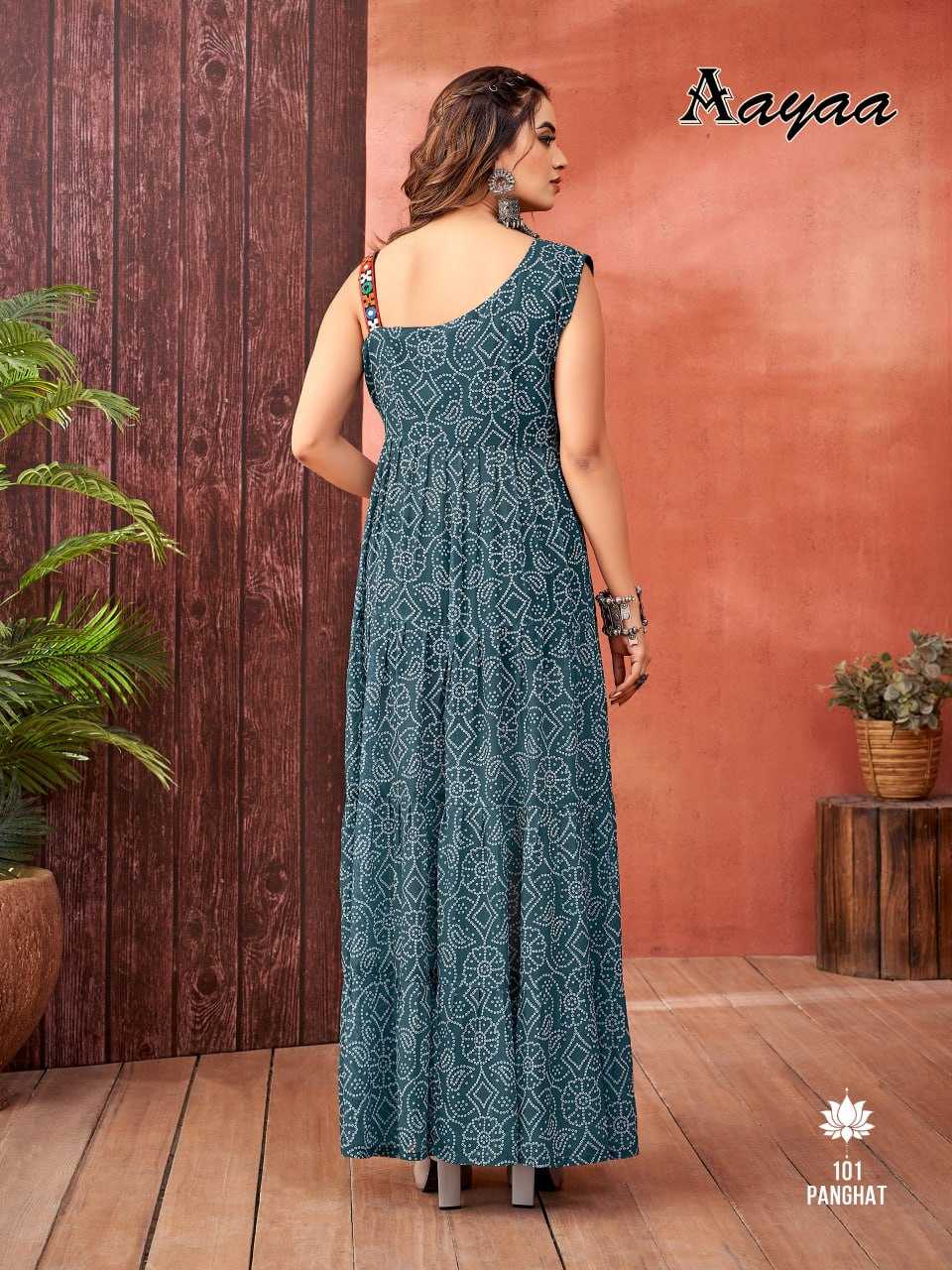 Ynf Faux Blooming RIN131 101 Gowns Wedding Collections Festive Collections Wholesale Printed Gowns Embroidery Gowns Georgette Gown Manufacturer