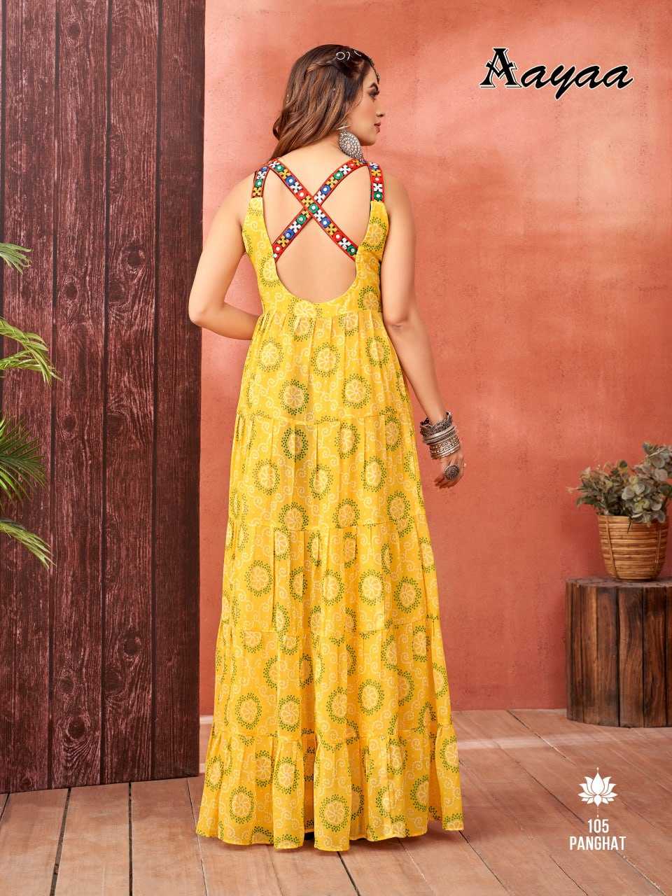 Ynf Faux Blooming RIN131 101 Gowns Wedding Collections Festive Collections Wholesale Printed Gowns Embroidery Gowns Georgette Gown Manufacturer