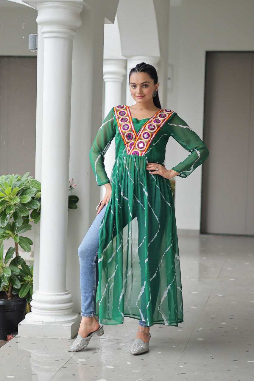 Ynf Faux Georgette KESH489 1181 Kurti Wholesale Designer Kurtis Printed Kurtis Georgette Kurti Manufacturer