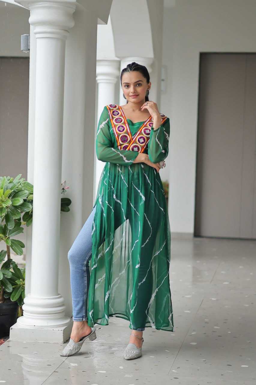 Ynf Faux Georgette KESH489 1181 Kurti Wholesale Designer Kurtis Printed Kurtis Georgette Kurti Manufacturer