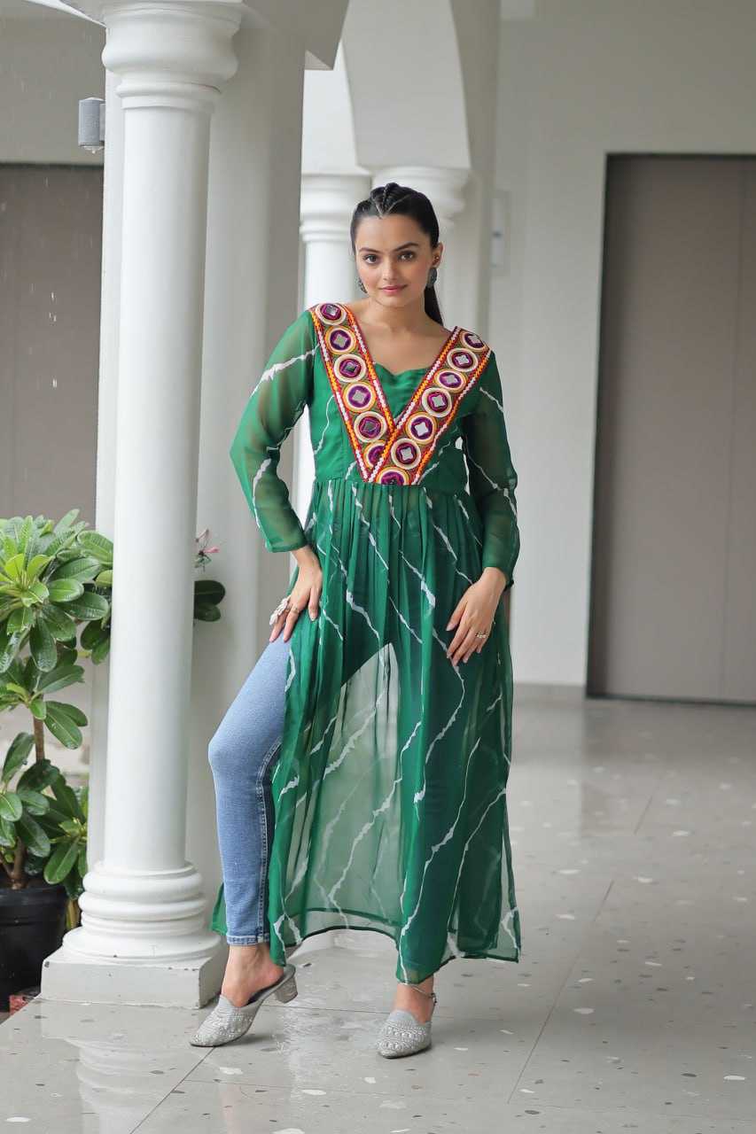 Ynf Faux Georgette KESH489 1181 Kurti Wholesale Designer Kurtis Printed Kurtis Georgette Kurti Manufacturer