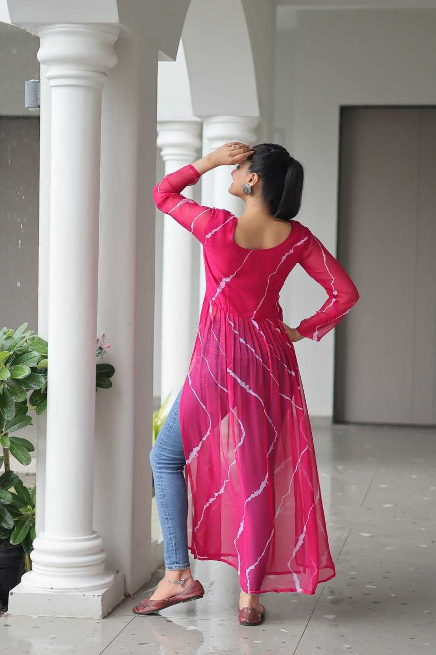 Ynf Faux Georgette KESH489 1181 Kurti Wholesale Designer Kurtis Printed Kurtis Georgette Kurti Manufacturer