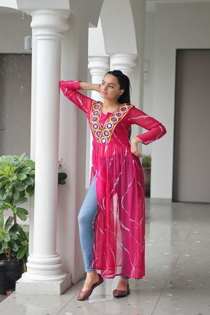 Ynf Faux Georgette KESH489 1181 Kurti Wholesale Designer Kurtis Printed Kurtis Georgette Kurti Manufacturer