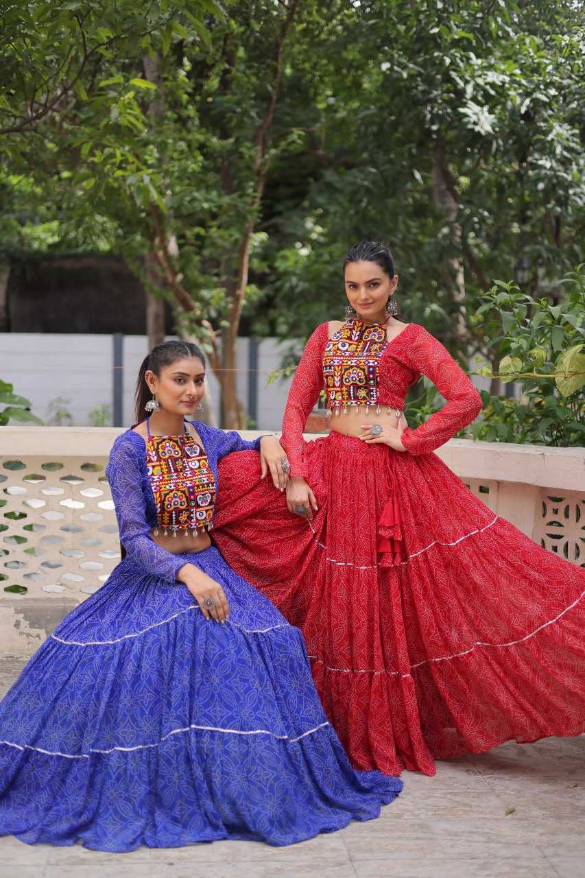 Ynf Faux Georgette KESH491 7134 Lehengas Festive Collections Wholesale Printed Lehenga Georgette Lehenga Lehenga With Blouse Manufacturer