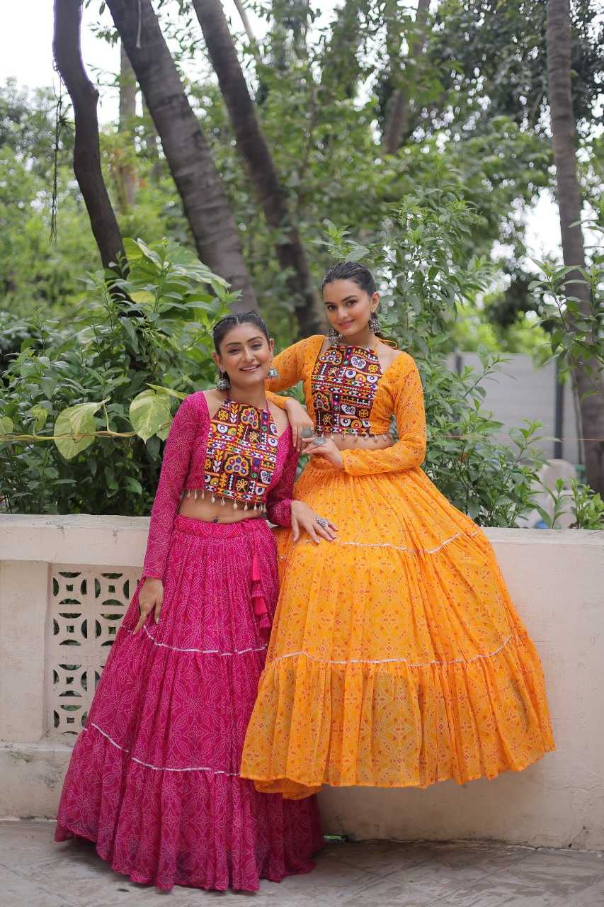 Ynf Faux Georgette KESH491 7134 Lehengas Festive Collections Wholesale Printed Lehenga Georgette Lehenga Lehenga With Blouse Manufacturer