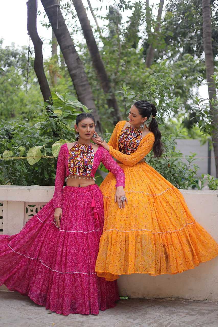 Ynf Faux Georgette KESH491 7134 Lehengas Festive Collections Wholesale Printed Lehenga Georgette Lehenga Lehenga With Blouse Manufacturer