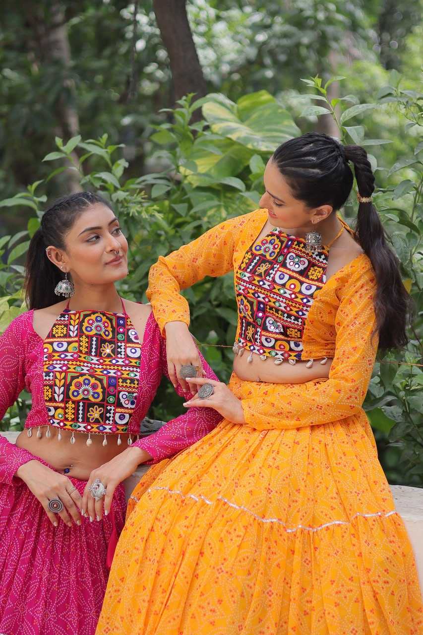 Ynf Faux Georgette KESH491 7134 Lehengas Festive Collections Wholesale Printed Lehenga Georgette Lehenga Lehenga With Blouse Manufacturer