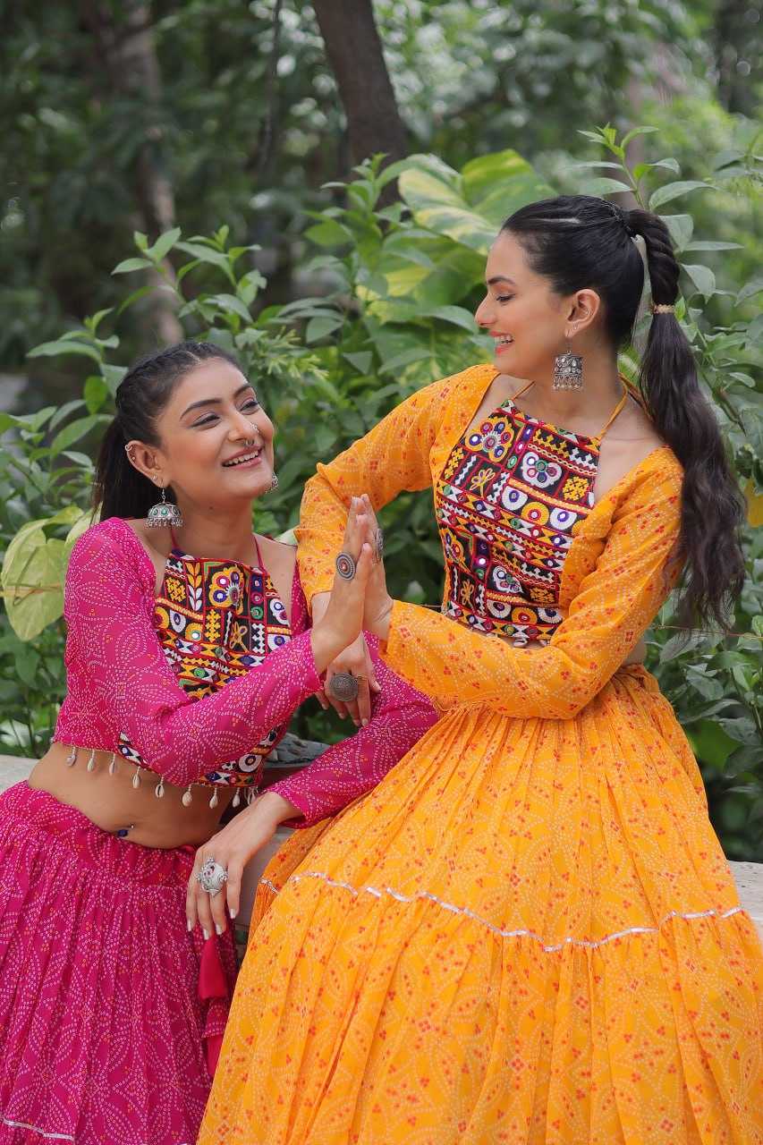 Ynf Faux Georgette KESH491 7134 Lehengas Festive Collections Wholesale Printed Lehenga Georgette Lehenga Lehenga With Blouse Manufacturer