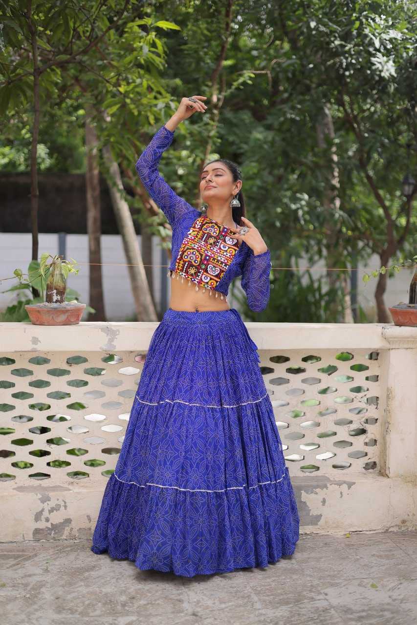 Ynf Faux Georgette KESH491 7134 Lehengas Festive Collections Wholesale Printed Lehenga Georgette Lehenga Lehenga With Blouse Manufacturer
