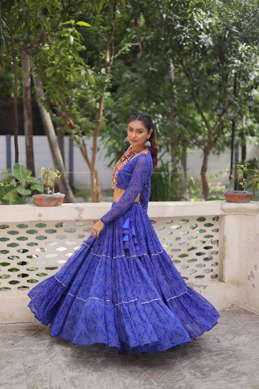 Ynf Faux Georgette KESH491 7134 Lehengas Festive Collections Wholesale Printed Lehenga Georgette Lehenga Lehenga With Blouse Manufacturer