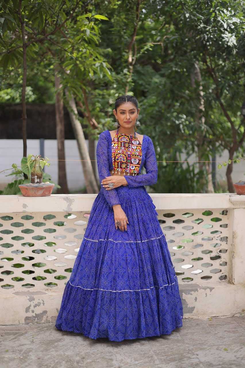 Ynf Faux Georgette KESH491 7134 Lehengas Festive Collections Wholesale Printed Lehenga Georgette Lehenga Lehenga With Blouse Manufacturer