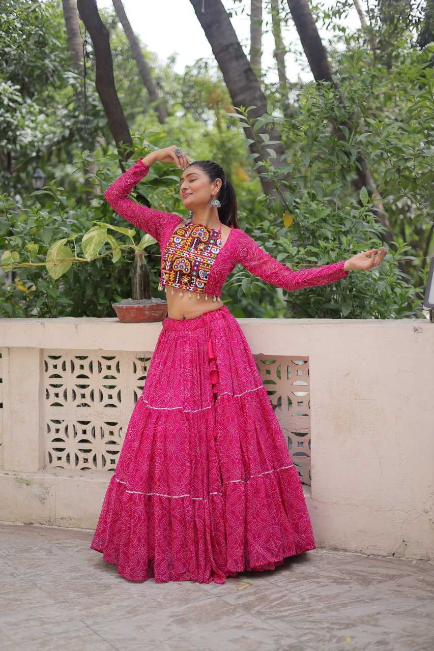 Ynf Faux Georgette KESH491 7134 Lehengas Festive Collections Wholesale Printed Lehenga Georgette Lehenga Lehenga With Blouse Manufacturer