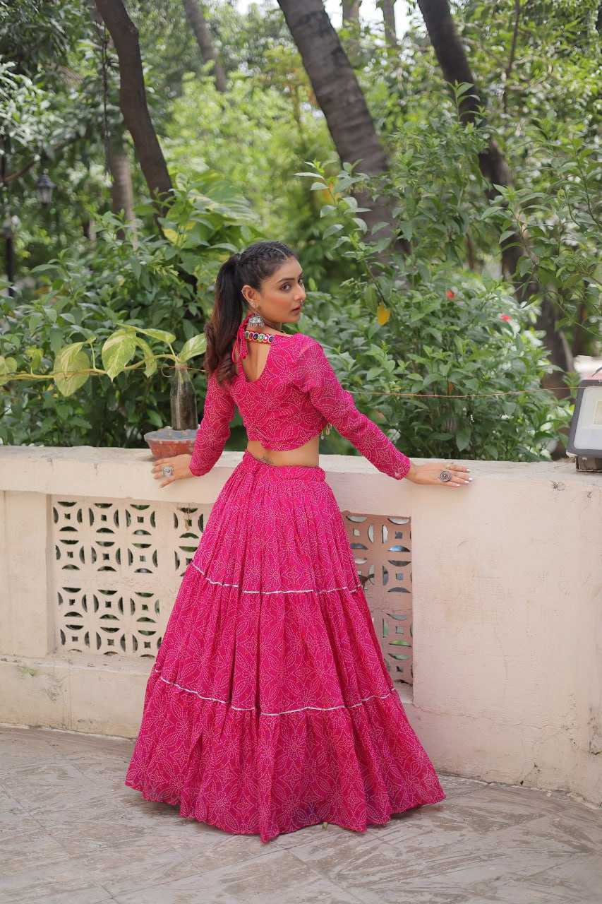 Ynf Faux Georgette KESH491 7134 Lehengas Festive Collections Wholesale Printed Lehenga Georgette Lehenga Lehenga With Blouse Manufacturer