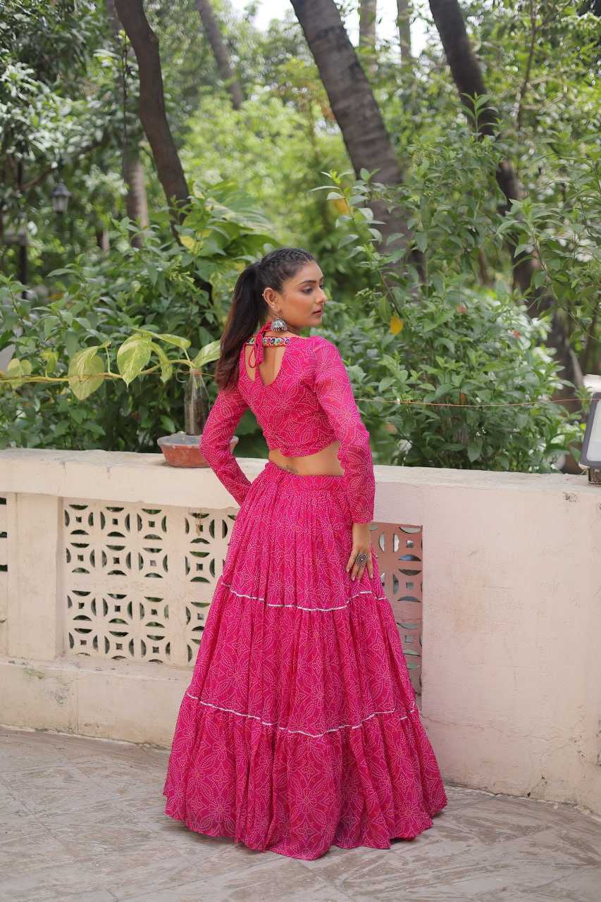 Ynf Faux Georgette KESH491 7134 Lehengas Festive Collections Wholesale Printed Lehenga Georgette Lehenga Lehenga With Blouse Manufacturer