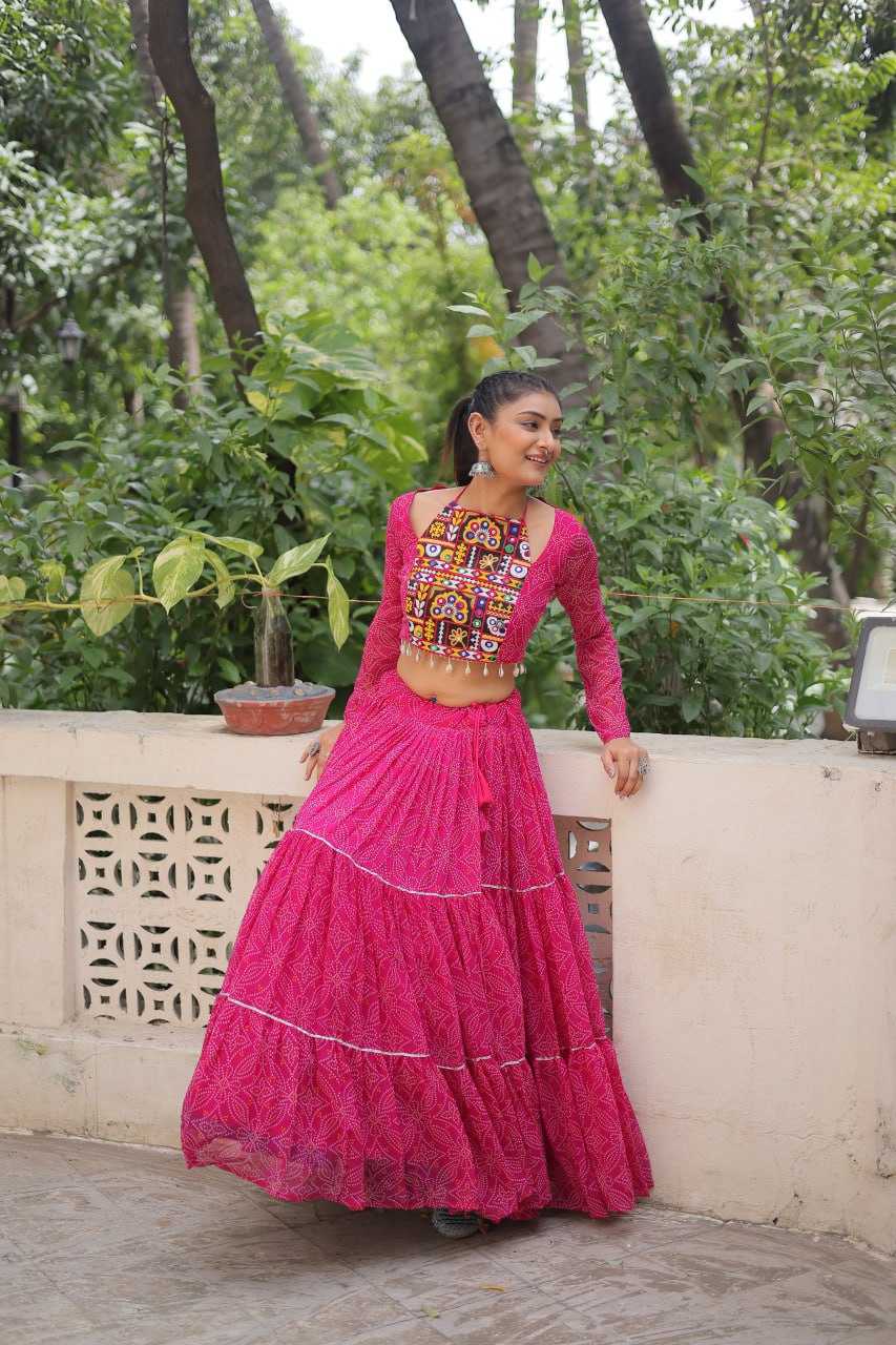 Ynf Faux Georgette KESH491 7134 Lehengas Festive Collections Wholesale Printed Lehenga Georgette Lehenga Lehenga With Blouse Manufacturer