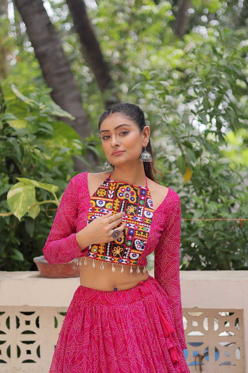 Ynf Faux Georgette KESH491 7134 Lehengas Festive Collections Wholesale Printed Lehenga Georgette Lehenga Lehenga With Blouse Manufacturer