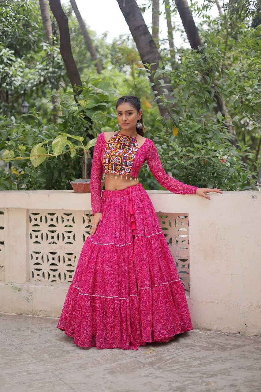 Ynf Faux Georgette KESH491 7134 Lehengas Festive Collections Wholesale Printed Lehenga Georgette Lehenga Lehenga With Blouse Manufacturer
