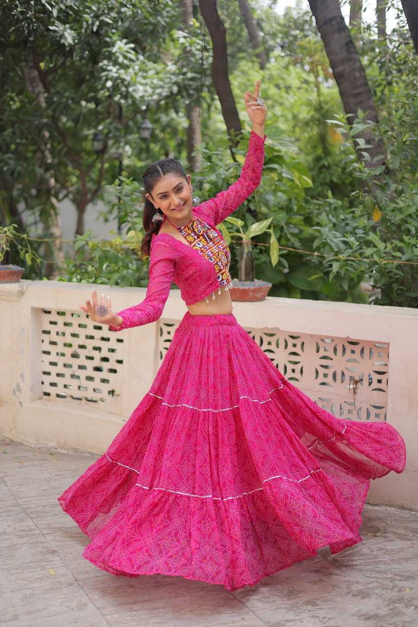 Ynf Faux Georgette KESH491 7134 Lehengas Festive Collections Wholesale Printed Lehenga Georgette Lehenga Lehenga With Blouse Manufacturer