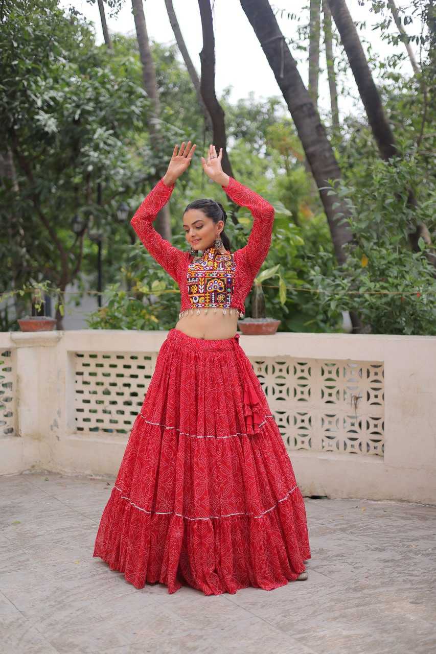 Ynf Faux Georgette KESH491 7134 Lehengas Festive Collections Wholesale Printed Lehenga Georgette Lehenga Lehenga With Blouse Manufacturer