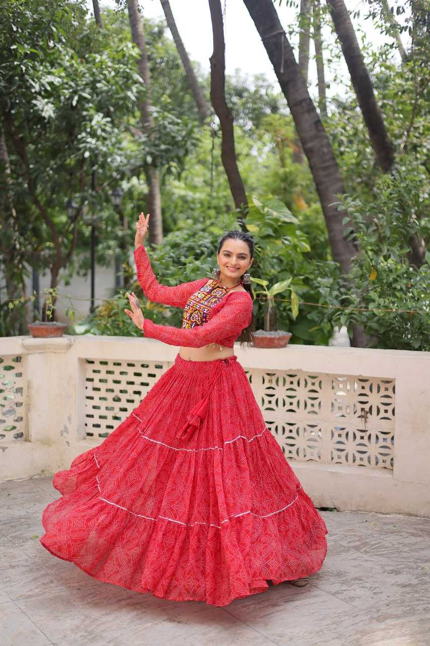 Ynf Faux Georgette KESH491 7134 Lehengas Festive Collections Wholesale Printed Lehenga Georgette Lehenga Lehenga With Blouse Manufacturer
