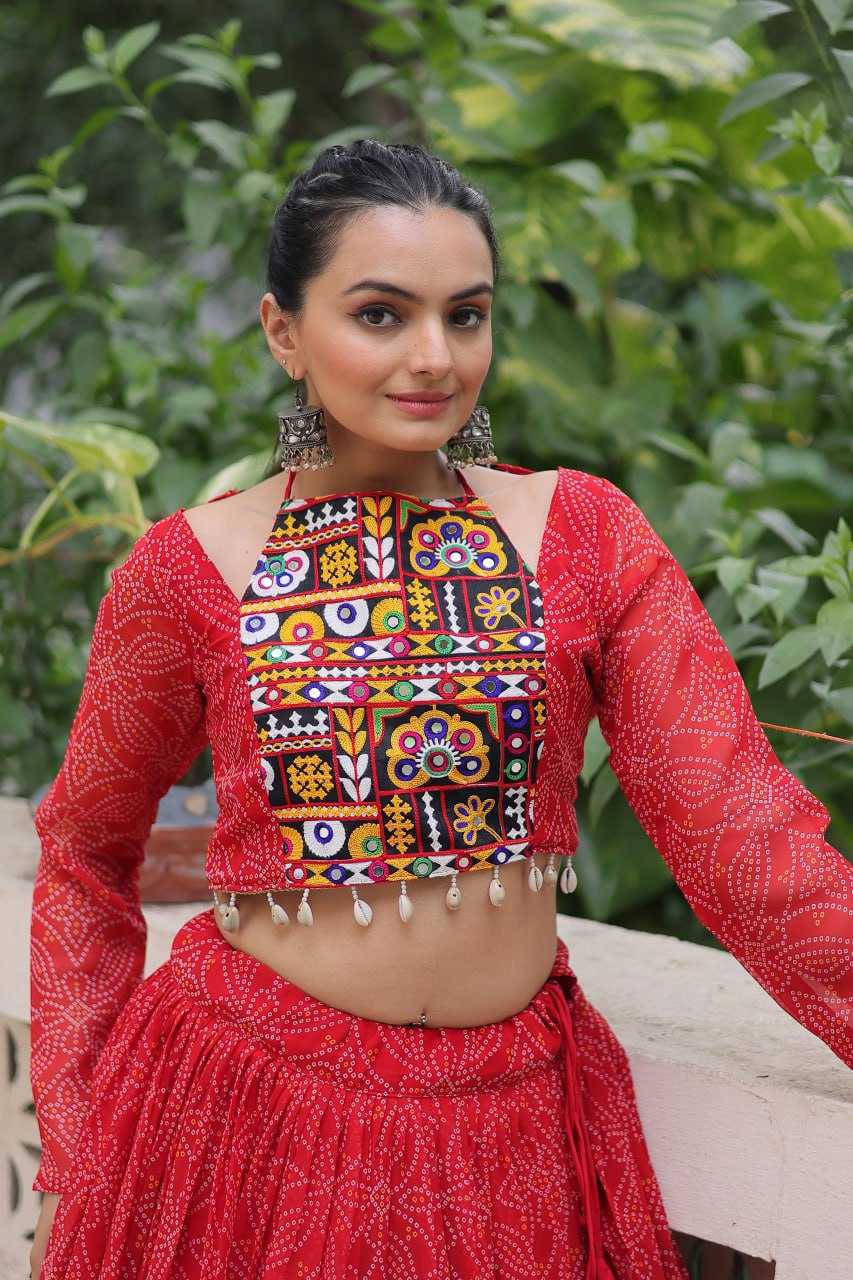 Ynf Faux Georgette KESH491 7134 Lehengas Festive Collections Wholesale Printed Lehenga Georgette Lehenga Lehenga With Blouse Manufacturer