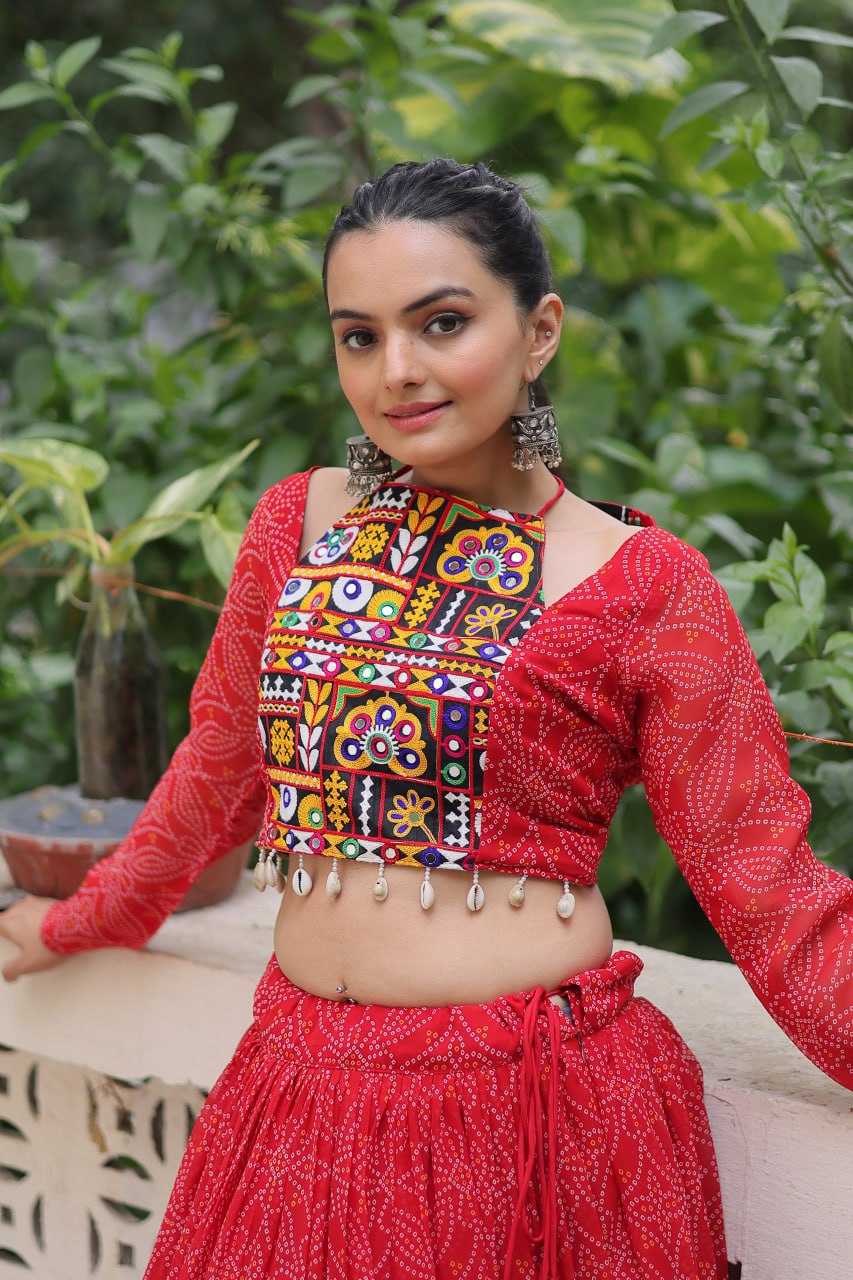 Ynf Faux Georgette KESH491 7134 Lehengas Festive Collections Wholesale Printed Lehenga Georgette Lehenga Lehenga With Blouse Manufacturer