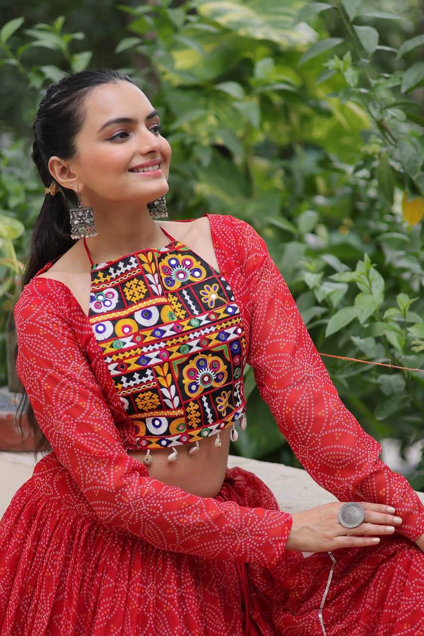 Ynf Faux Georgette KESH491 7134 Lehengas Festive Collections Wholesale Printed Lehenga Georgette Lehenga Lehenga With Blouse Manufacturer