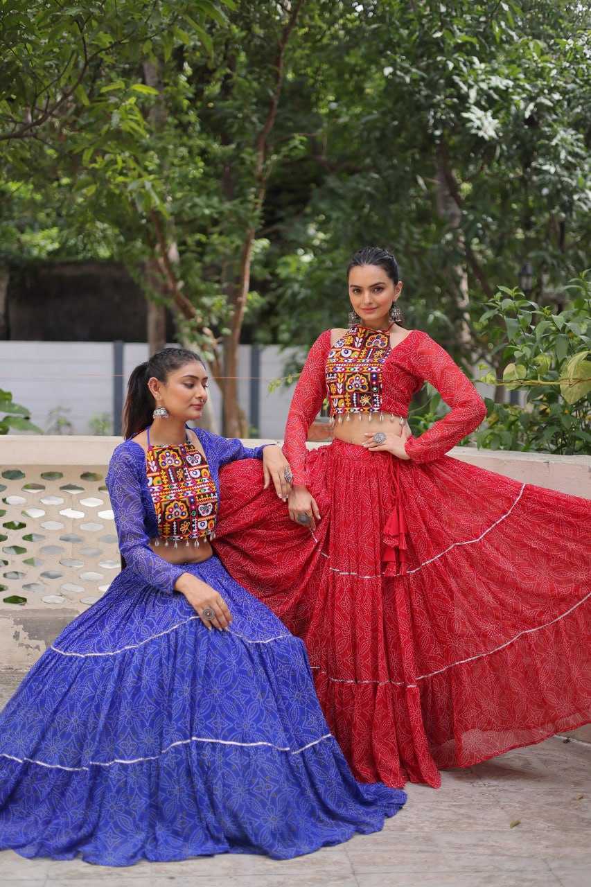 Ynf Faux Georgette KESH491 7134 Lehengas Festive Collections Wholesale Printed Lehenga Georgette Lehenga Lehenga With Blouse Manufacturer