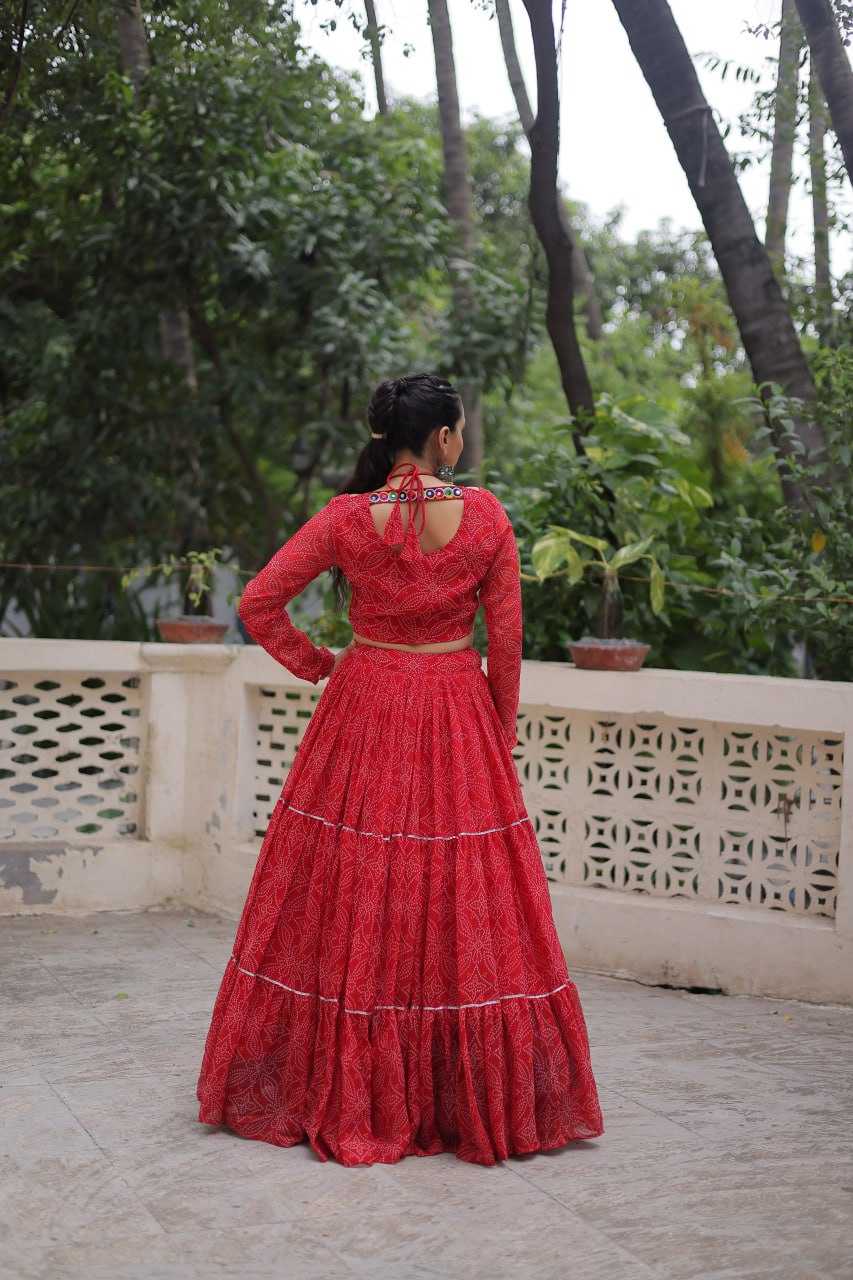 Ynf Faux Georgette KESH491 7134 Lehengas Festive Collections Wholesale Printed Lehenga Georgette Lehenga Lehenga With Blouse Manufacturer