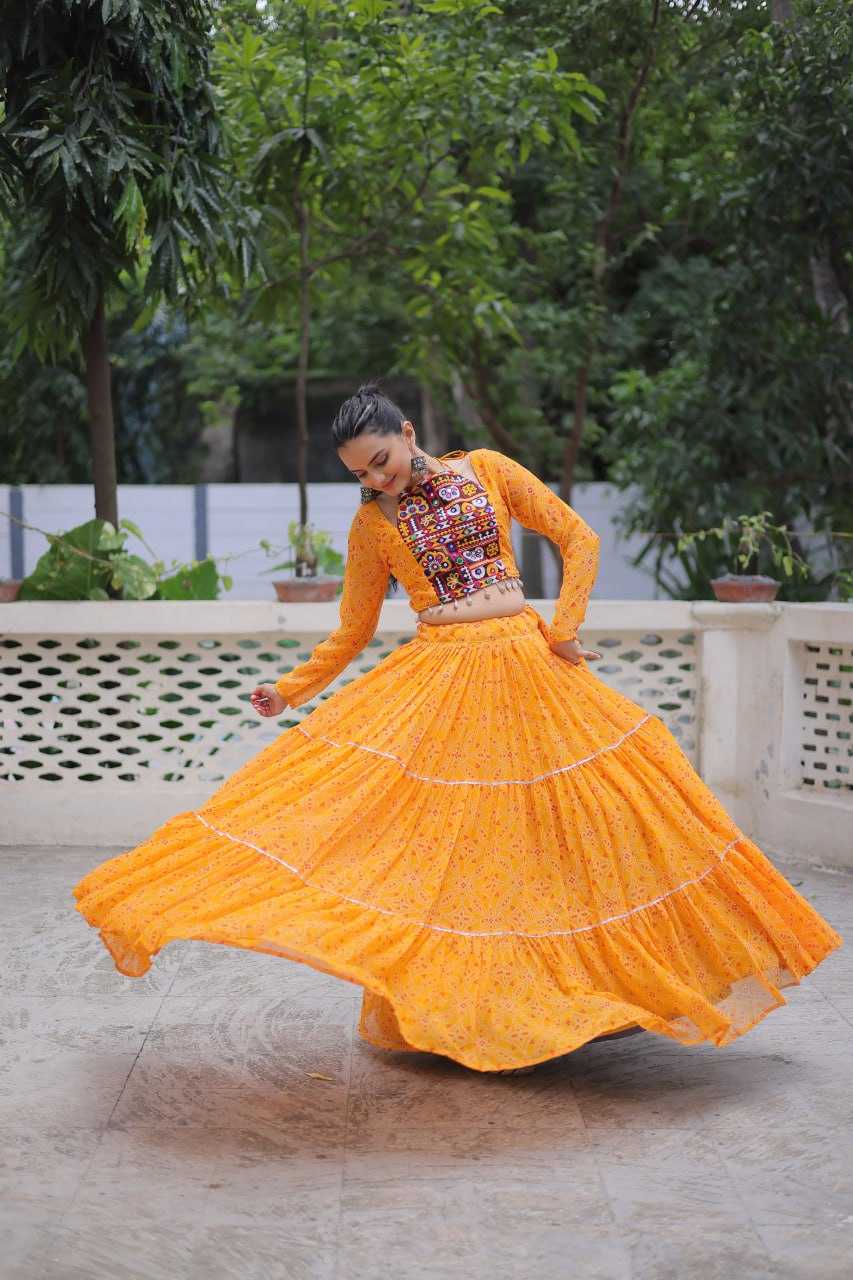 Ynf Faux Georgette KESH491 7134 Lehengas Festive Collections Wholesale Printed Lehenga Georgette Lehenga Lehenga With Blouse Manufacturer