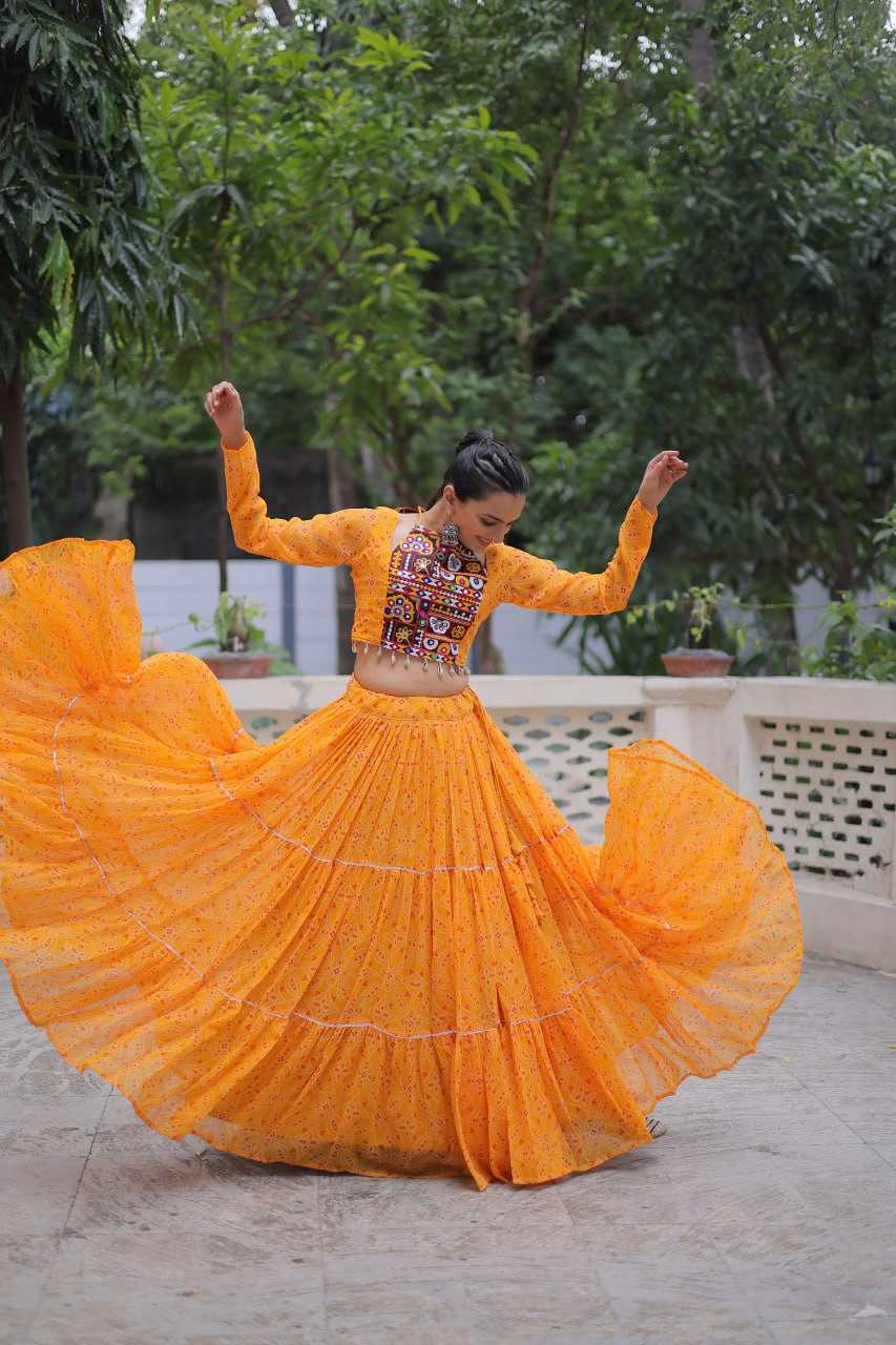 Ynf Faux Georgette KESH491 7134 Lehengas Festive Collections Wholesale Printed Lehenga Georgette Lehenga Lehenga With Blouse Manufacturer
