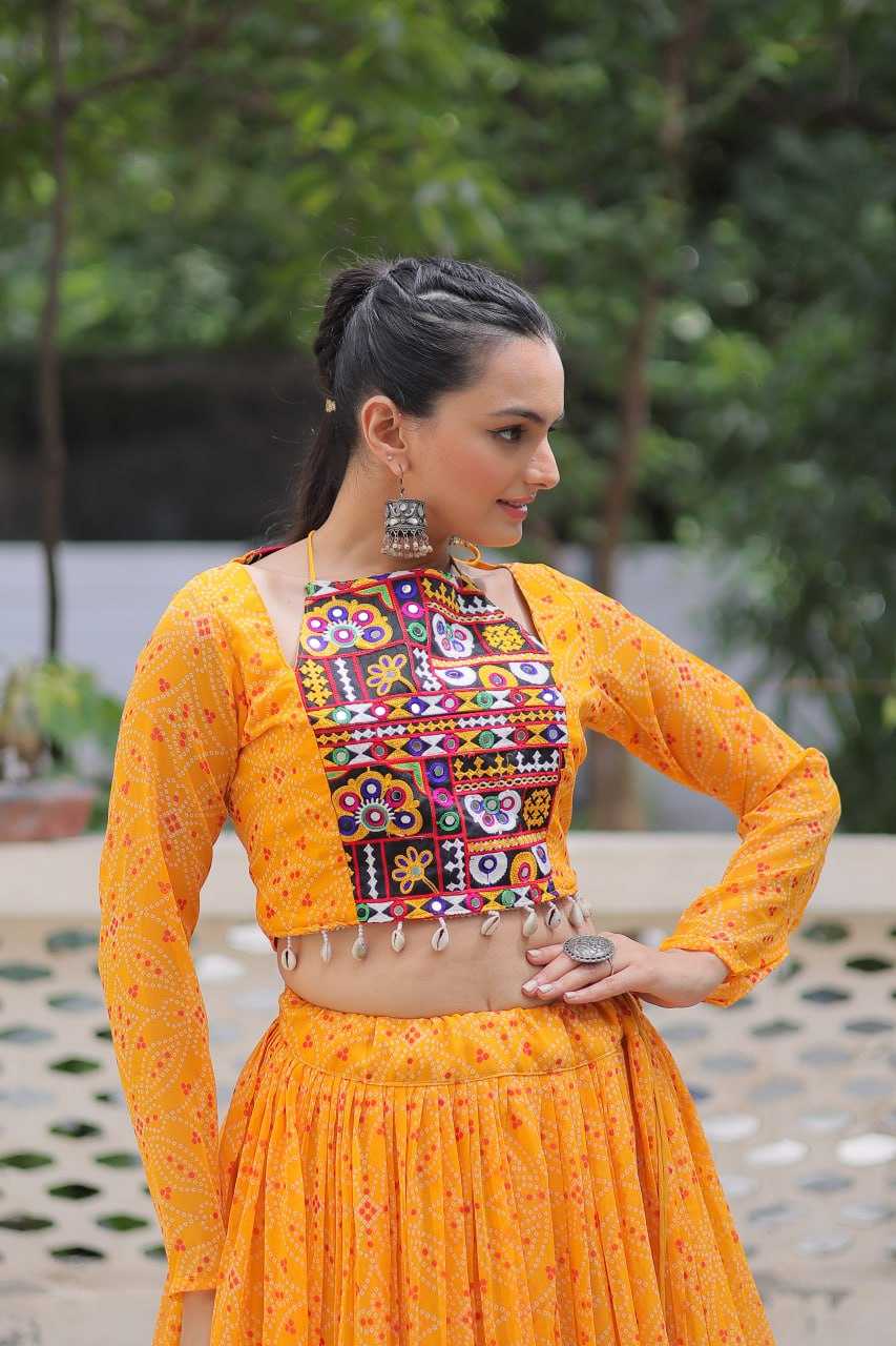 Ynf Faux Georgette KESH491 7134 Lehengas Festive Collections Wholesale Printed Lehenga Georgette Lehenga Lehenga With Blouse Manufacturer