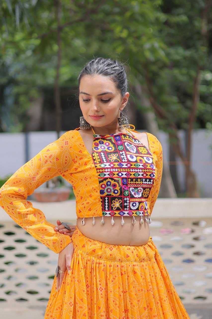 Ynf Faux Georgette KESH491 7134 Lehengas Festive Collections Wholesale Printed Lehenga Georgette Lehenga Lehenga With Blouse Manufacturer