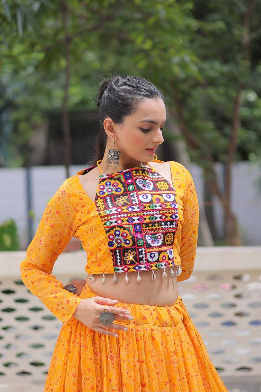 Ynf Faux Georgette KESH491 7134 Lehengas Festive Collections Wholesale Printed Lehenga Georgette Lehenga Lehenga With Blouse Manufacturer