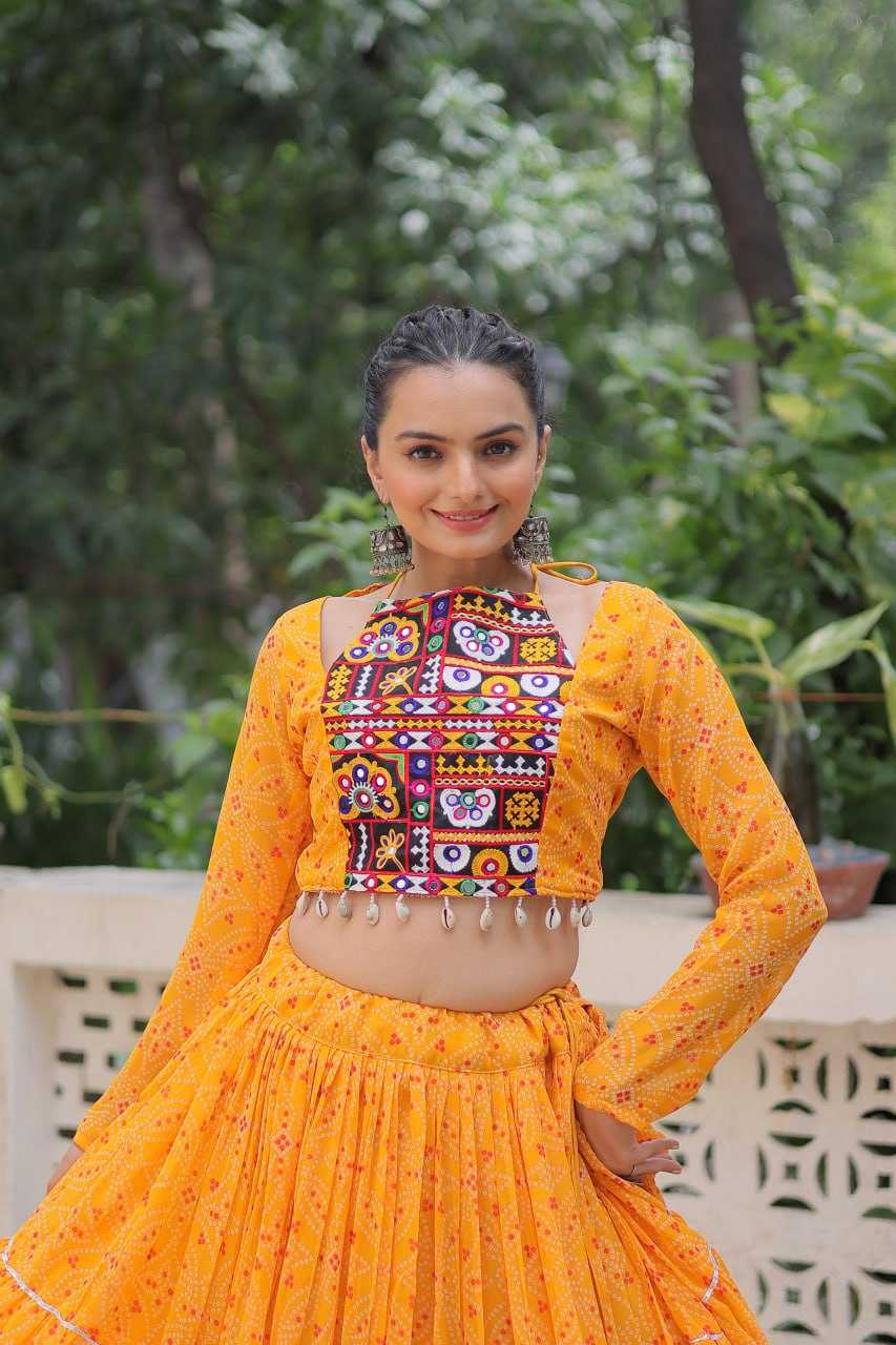 Ynf Faux Georgette KESH491 7134 Lehengas Festive Collections Wholesale Printed Lehenga Georgette Lehenga Lehenga With Blouse Manufacturer